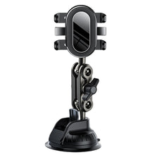 Load image into Gallery viewer, MAILUZHE Anti-Vibration Car Window Windscreen Phone Mount Holder Support upto Phone Size 7"Inch Aluminum Plastic