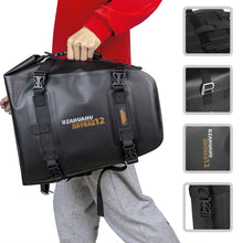 Load image into Gallery viewer, RZAHUAHU Motorcycle Rear Bag Motor Side Tail Bag Waterproof Saddle Storage Bag (Polyester+TPU) 16L/305x410x150mm/0.72kg (YA-1620)