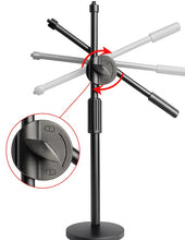 Load image into Gallery viewer, Full Metal Base Professional Desktop Microphone Stand (Base Diameter 18cm) Total Weight 18.5KG