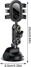 Load image into Gallery viewer, 360° Universal Rotatable with Flexible Robotic Arms to support various Viewwing Angles One Touuch Phone Bracket support phone size from size up to 11cm