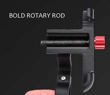 Load image into Gallery viewer, PROMEND Bicycle Stem Mount Aluminum Alloy Mobile Phone Holder Adjustable Angle & Rotatable Support up to 9.5cm Width