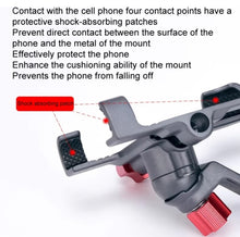 Load image into Gallery viewer, PROMEND Bicycle Stem Mount Aluminum Alloy Mobile Phone Holder Adjustable Angle & Rotatable Support up to 9.5cm Width