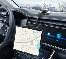 Load image into Gallery viewer, 360° 38cm Flexible Goose Neck Phone Tablet Bracket up to 24cm for Car Windshield & Dashboard Adjustable Various Viewing Angles
