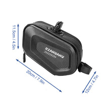 Load image into Gallery viewer, RZAHUAHU Bicycle Saddle Bag 2.5L Large Capacity Seatpost Storage Bag Hard Shell (YA-467)