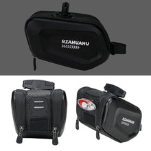 Load image into Gallery viewer, RZAHUAHU Bicycle Saddle Bag 2.5L Large Capacity Seatpost Storage Bag Hard Shell (YA-467)