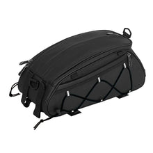 Load image into Gallery viewer, RZAHUAHU Waterproof Bike Pannier Bag (PU LeatherEVA) Bicycle Rack Bag with 2 Side Hanging Bags (YA-532-2S)