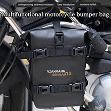 Load image into Gallery viewer, RZAHUAHU Motorcycle Saddle Bag Multifunctional Bumper Bag Waterproof (Polyester+TPU) 4L/300x190x75mm/0.45kg (YA-556)