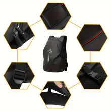 Load image into Gallery viewer, RZAHUAHU Motorcycle Backpack For Helmet Backpack, Riding Backpack, Travel Rider Bag Waterproof Reflective (YA-567)