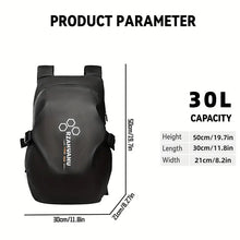 Load image into Gallery viewer, RZAHUAHU Motorcycle Backpack For Helmet Backpack, Riding Backpack, Travel Rider Bag Waterproof Reflective (YA-567)