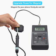 Load image into Gallery viewer, 360° Rotatable Car Air Ventilitaion Grid Magnetic Phone Holder with Long Hook Clamp Anti Fall