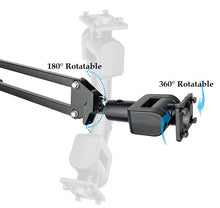 Load image into Gallery viewer, 360° Rotatable & Multiple Angle Phone & Tablet Holder Support for Tablet up to Size 13" with 2 Way Andle Holding