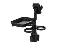 Load image into Gallery viewer, MAILUZHE Car Cup Holder 4 in 1 Holder Tray 360° Rotating Auto Drink Food Table with Dual Cup Holder, Phone Holder, 360°Rotation Adjustable Base, Road Trip Essentials Car Accessories (B06)