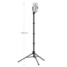 Load image into Gallery viewer, JOPREE B18 Tripod Stand Smartphone Live Streaming Video Recording Photo Selfie Adjustable Monopod 3 in 1 Horizontal Vertical
