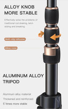 Load image into Gallery viewer, JOPREE B18 Tripod Stand Smartphone Live Streaming Video Recording Photo Selfie Adjustable Monopod 3 in 1 Horizontal Vertical