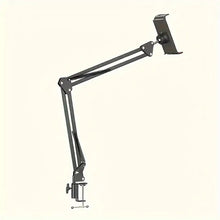 Load image into Gallery viewer, 360° Boom Arm Flexi Adjustment Tablet Phone Holder Table for Desk, Broadcast, Kitchen, Bedroom