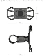 Load image into Gallery viewer, 360° Motorcycle Handlebars Fitted All-inclusive Silicone Bike Phone Spider Magnetic Bracket