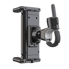 Load image into Gallery viewer, 360° Bucker Truck Off-Road Vehicle Handrail Handle Bar Phone Tablet Holder to 12.9"