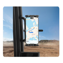 Load image into Gallery viewer, 360° Bucker Truck Off-Road Vehicle Handrail Handle Bar Phone Tablet Holder to 12.9"