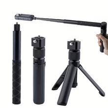 Load image into Gallery viewer, Multifunctional Bullet Time Handle with a 360° Rotating Tripod Featuring a 1/4 Thread