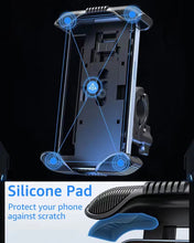 Load image into Gallery viewer, Universal Phone Mount with Secure Grip for Bicycle Scooter use in Handle Bar, Support Phone Size with Case up to 6.5"