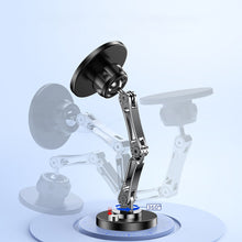 Load image into Gallery viewer, Aluminum Alloy 360° Rotatable Flexible Arm Design Magnectic Magsafe Phone Holder for Car Desktop Kitchen Strong Grip Base (Diameter 5cm)