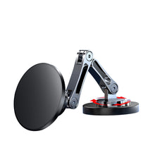 Load image into Gallery viewer, Aluminum Alloy 360° Rotatable Flexible Arm Design Magnectic Magsafe Phone Holder for Car Desktop Kitchen Strong Grip Base (Diameter 5cm)