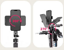 Load image into Gallery viewer, 1.85M Aluminum Alloy Rod Extendable Four-Legged Stand Phone Holder Bluetooth Selfie Stick