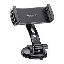Load image into Gallery viewer, YESIDO C171 Suction Cup Mount Car Holder Dashboard Bracket for Phone and Tablet 4.7-12 Inch