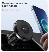 Load image into Gallery viewer, YESIDO C190 Magsafe Magnetic Car Phone Holder Wireless Chargers 15W for iPhone with Innovative Clamp