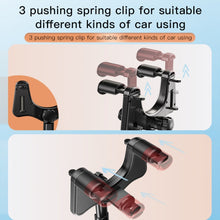Load image into Gallery viewer, YESIDO C196 Car Rearview Mirror Phone Holder 360 Degrees Rotating ABS Cellphone Bracket
