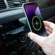 Load image into Gallery viewer, Car CD Slot Phone Holder for Car Magnetic MagSafe Charger iPhone Mount w/ CD Player Slot
