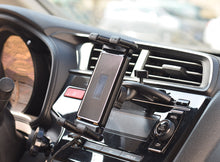 Load image into Gallery viewer, 360° Car CD Slot Phone & Tablet Mount Clamp Range 12cm-24.6cm Rotatable 2.2cm Thick of Jaw to hold Phone Tablet with Case