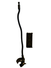 Load image into Gallery viewer, 360° Gooseneck Flexible Angle Phone Tablet Clamp Mount Support up to 12.9" for Pram Treadmill Bike 50cm