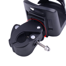 Load image into Gallery viewer, Universal 360° Rotatable Claw Clamp Handlebar Cup Holder Rack Cage Universal For Wheelchair Walker Rollator Bicycle Stroller Treadmill
