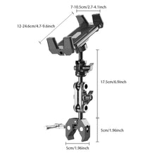 Load image into Gallery viewer, Multi Angle Metal Arm Adjusted for Phone & Tablet Holder with Claw Clamp