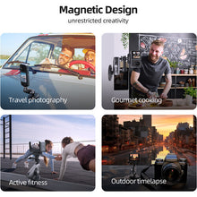 Load image into Gallery viewer, Telesin Magnetic Camera Mount | with 360-degree Articulating Arm Interchangeable Ball Heads (CMM-001)