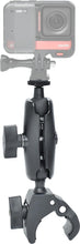 Load image into Gallery viewer, Universal 1/4" Handlebar Clamp Mount for Motorcyle Bicycle for Sport/Mini Camera/GoPro/with Ball Head
