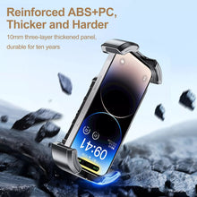 Load image into Gallery viewer, Universal Phone Holder 4 Claw Stong Clamping Design Handlebar Phone Mount, for Phone Size up to 7” for Bicycles, Bikes, Scooters, Treadmill & etc