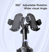 Load image into Gallery viewer, YESIDO C195 360 Degrees Rotating 4-6.7 inch Phone Bracket for Car Cup Holder Stand