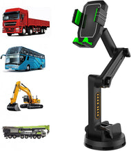 Load image into Gallery viewer, MAILUZHE Heavy Duty Telescopic Car Mount Phone Holder Extra Long (43cm) Flexible Arm for Dash & Windscreen