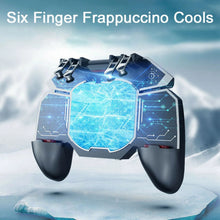 Load image into Gallery viewer, MEMO DL88 Mobile Phone Cooler Fan Game Controller Grip For 6 Finger Trigger Joystick Gamepad Semiconductor Radiator For IOS PUBG
