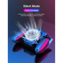 Load image into Gallery viewer, MEMO DL88 Mobile Phone Cooler Fan Game Controller Grip For 6 Finger Trigger Joystick Gamepad Semiconductor Radiator For IOS PUBG