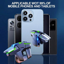 Load image into Gallery viewer, 6 Finger Mobile Phone Game Trigger for PUBG Gaming Controller L1R1 Key Button Gamepad Joystick