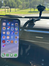 Load image into Gallery viewer, 360° 52cm Long Goose Neck Flexible Angle Adjustable Suction Cup with Magnetic Magsafe Holder for Car Windshield