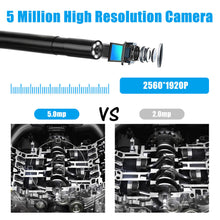 Load image into Gallery viewer, WIFI Endoscope 5MP 5.5mm Borescope Inspection Camera Built-in 6 LED IP67 Waterproof for iOS/Android Smartphones