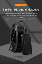 Load image into Gallery viewer, WIFI Endoscope 5MP 5.5mm Borescope Inspection Camera Built-in 6 LED IP67 Waterproof for iOS/Android Smartphones