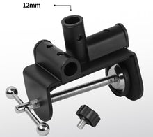 Load image into Gallery viewer, Universal 360° Phone & Tablet Holder Cantilver Flexible Extra Long Metal Arm (2x35cm+220cm) for Bed Desktop Kitchen Bench Strong Metal 3 DirectionsMounting Clamp for Width Within 65cm