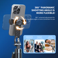 Load image into Gallery viewer, 2.1 Meter Long Extendable Selfie Stick for Smart Phone, Universal Handheld Stabilizer with 2.1m Remote Live Stand, Tripod