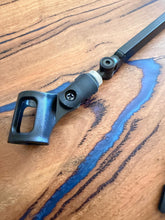 Load image into Gallery viewer, Microphone Desk Mounted Suspension Boom Scissor Arm Stand (40cmx2) Flexi Angle Hold upto 2kg Weight