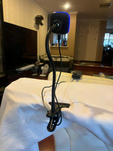 Load image into Gallery viewer, 15W RGB LED Magsafe Magnetic Wireless Charger Phone Holder with 360° Flexible Goose Neck & Blig Clamp